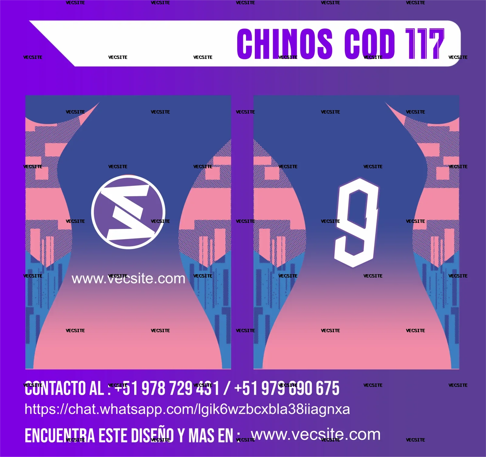 CHINOS COD 117