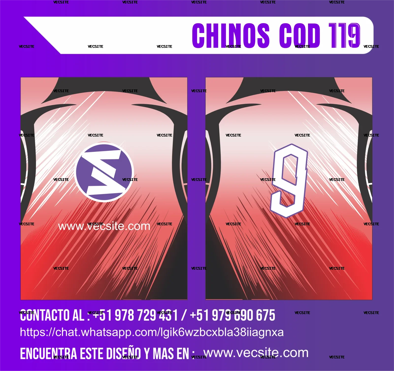 CHINOS COD 119