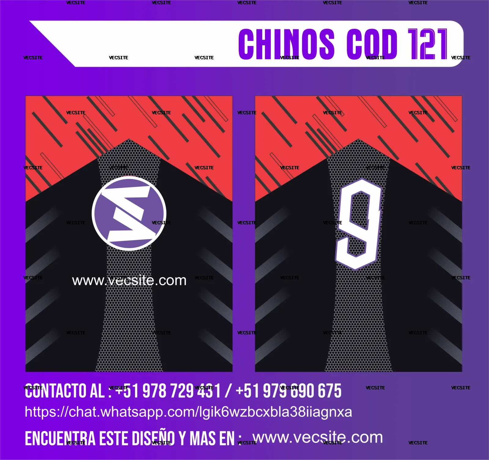 CHINOS COD 121