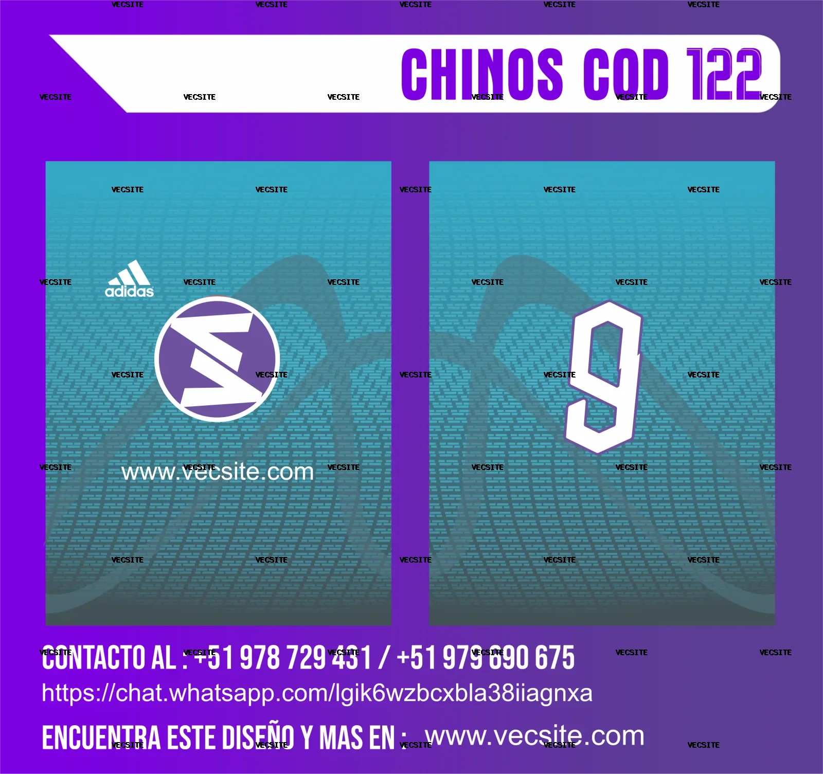 CHINOS COD 122