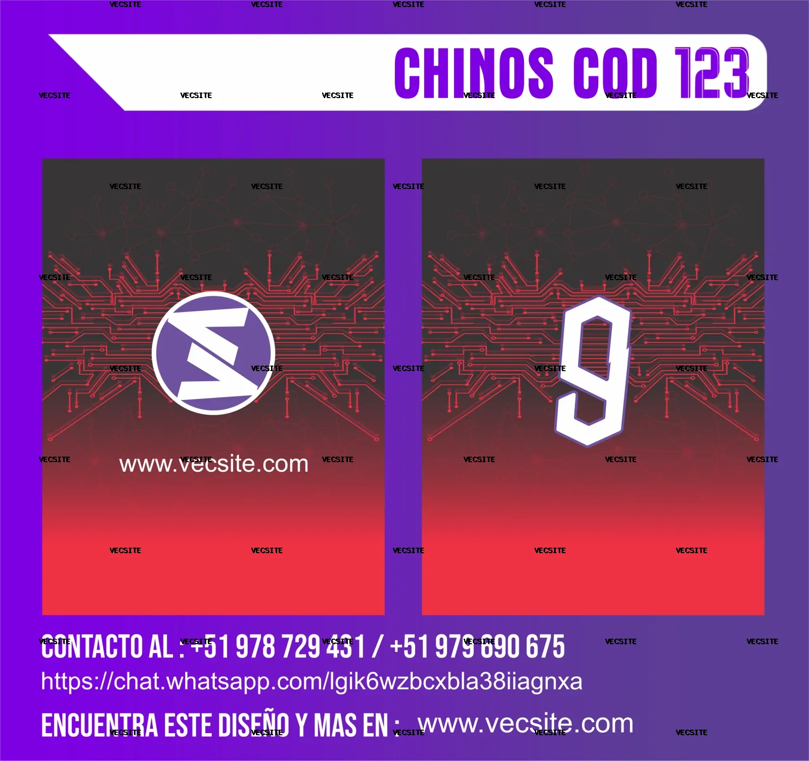 CHINOS COD 123