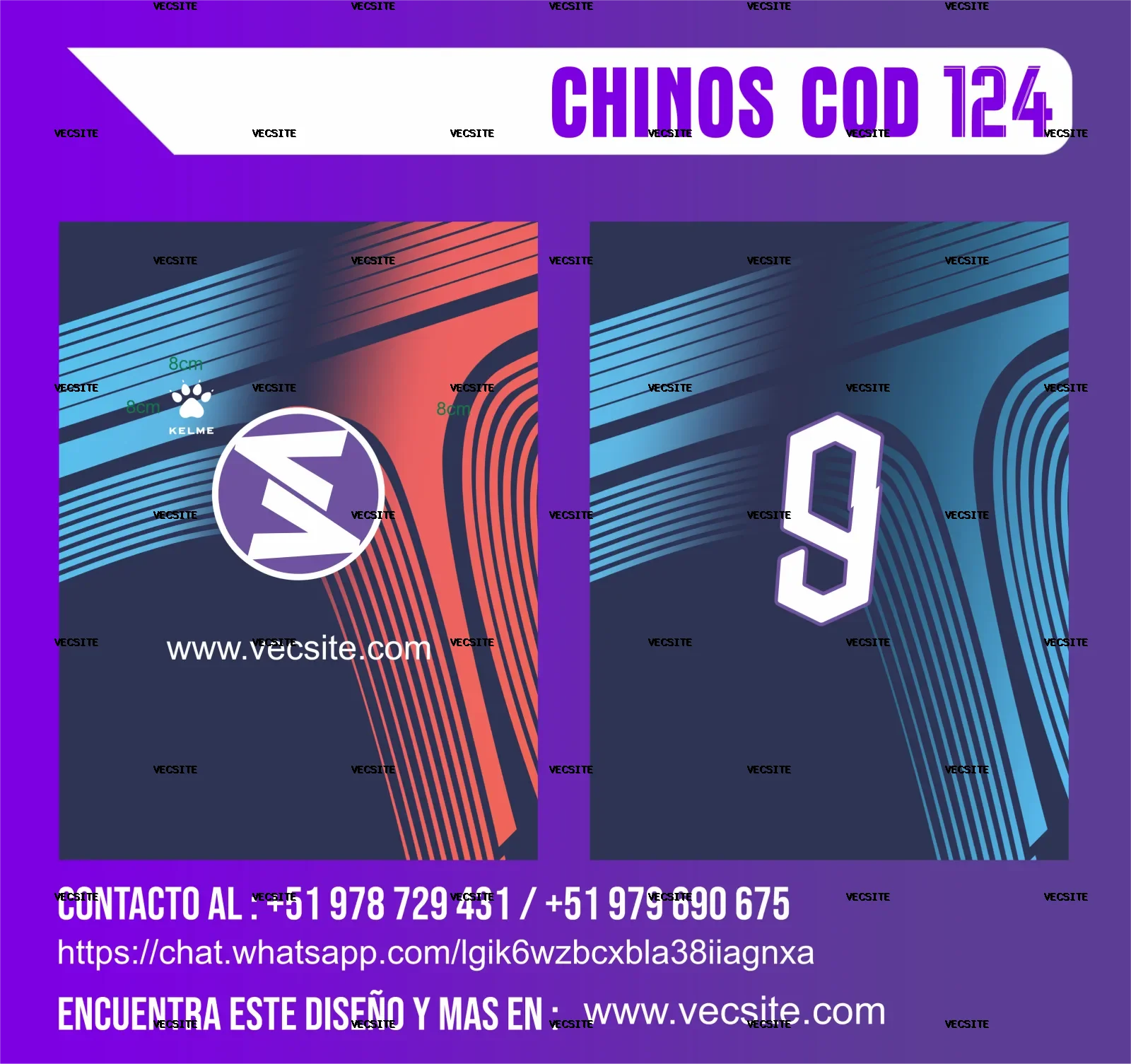 CHINOS COD 124