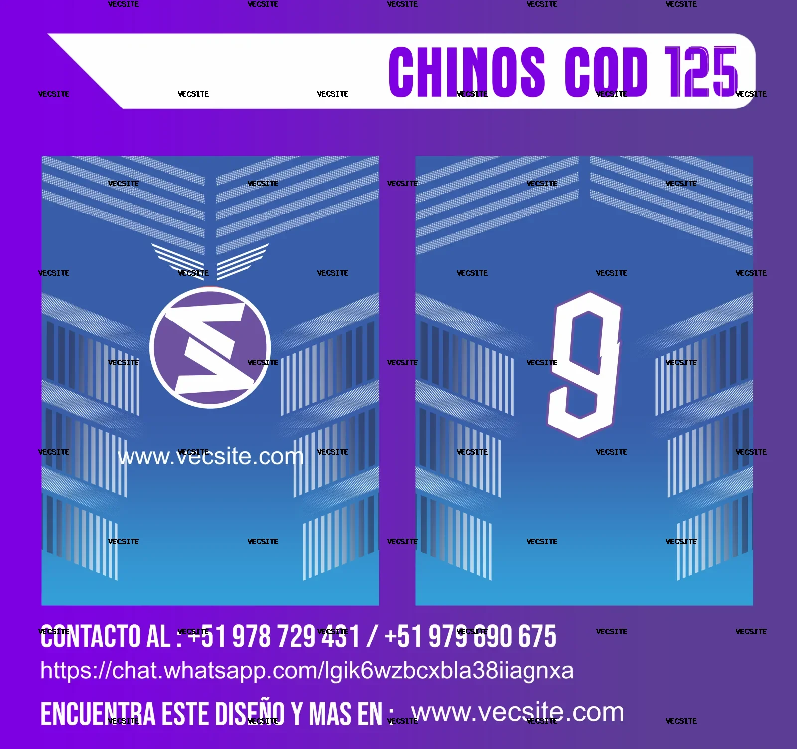 CHINOS COD 125