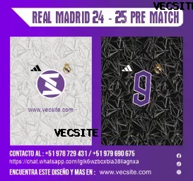 REAL MADRID 2024 25 PRE MATCH