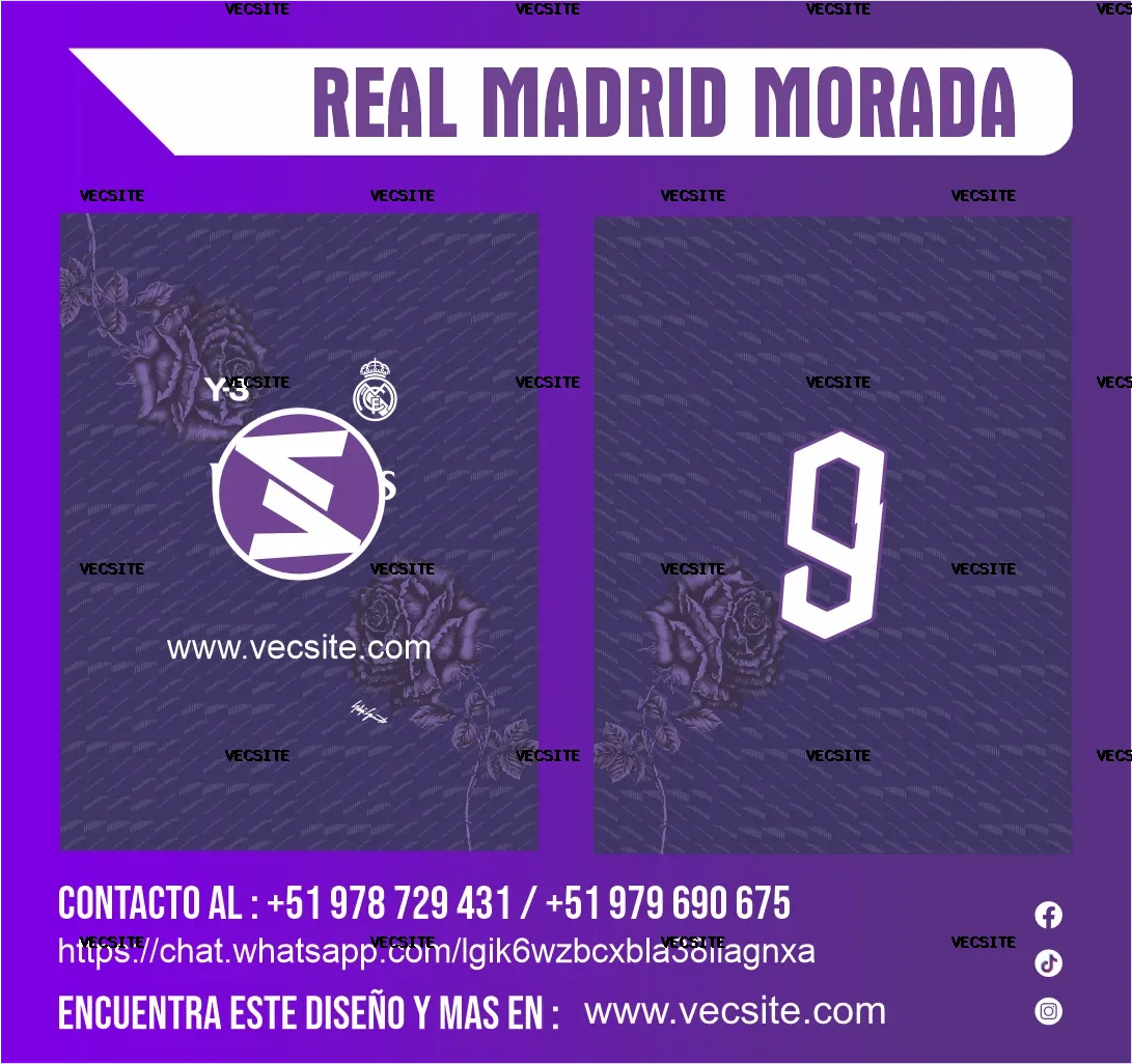 REAL MADRID MORADA