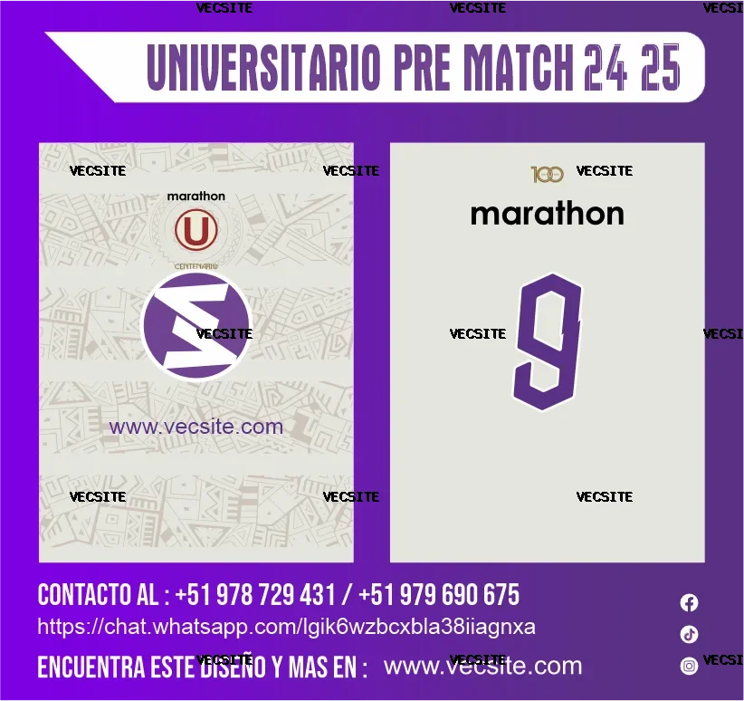 UNIVERSITARIO PRE MATCH 24 25