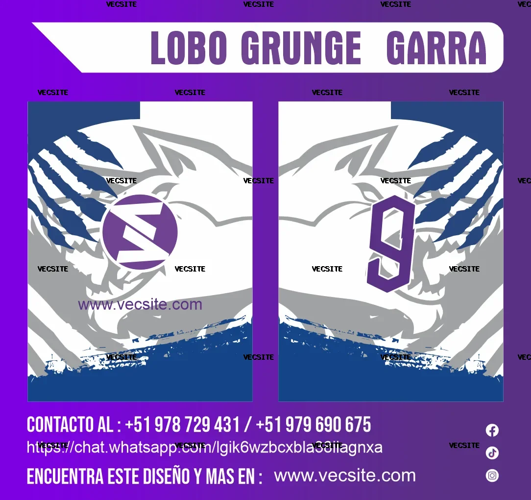 LOBO GRUNGE GARRA