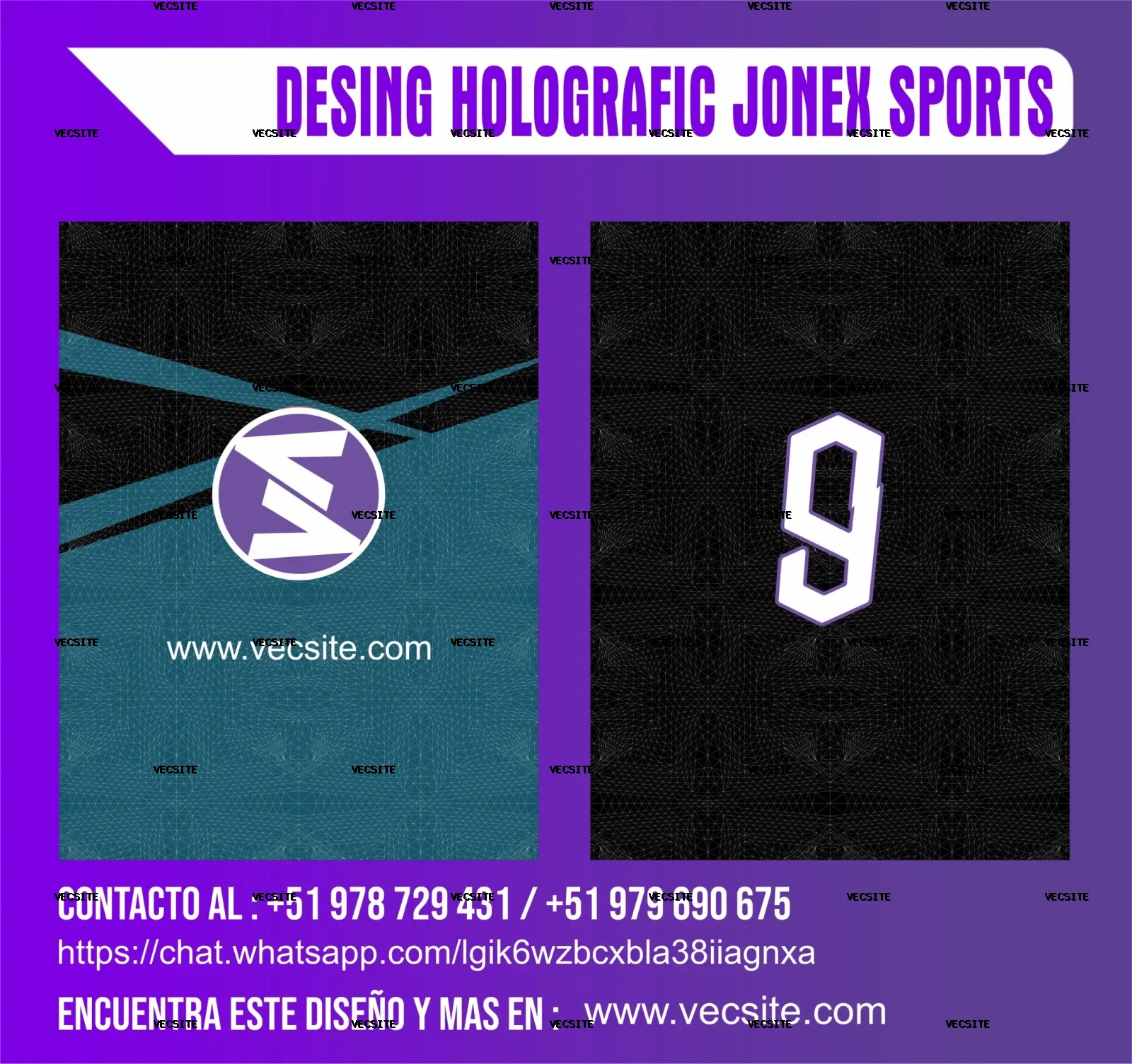 DESING HOLOGRAFIC JONEX SPORTS