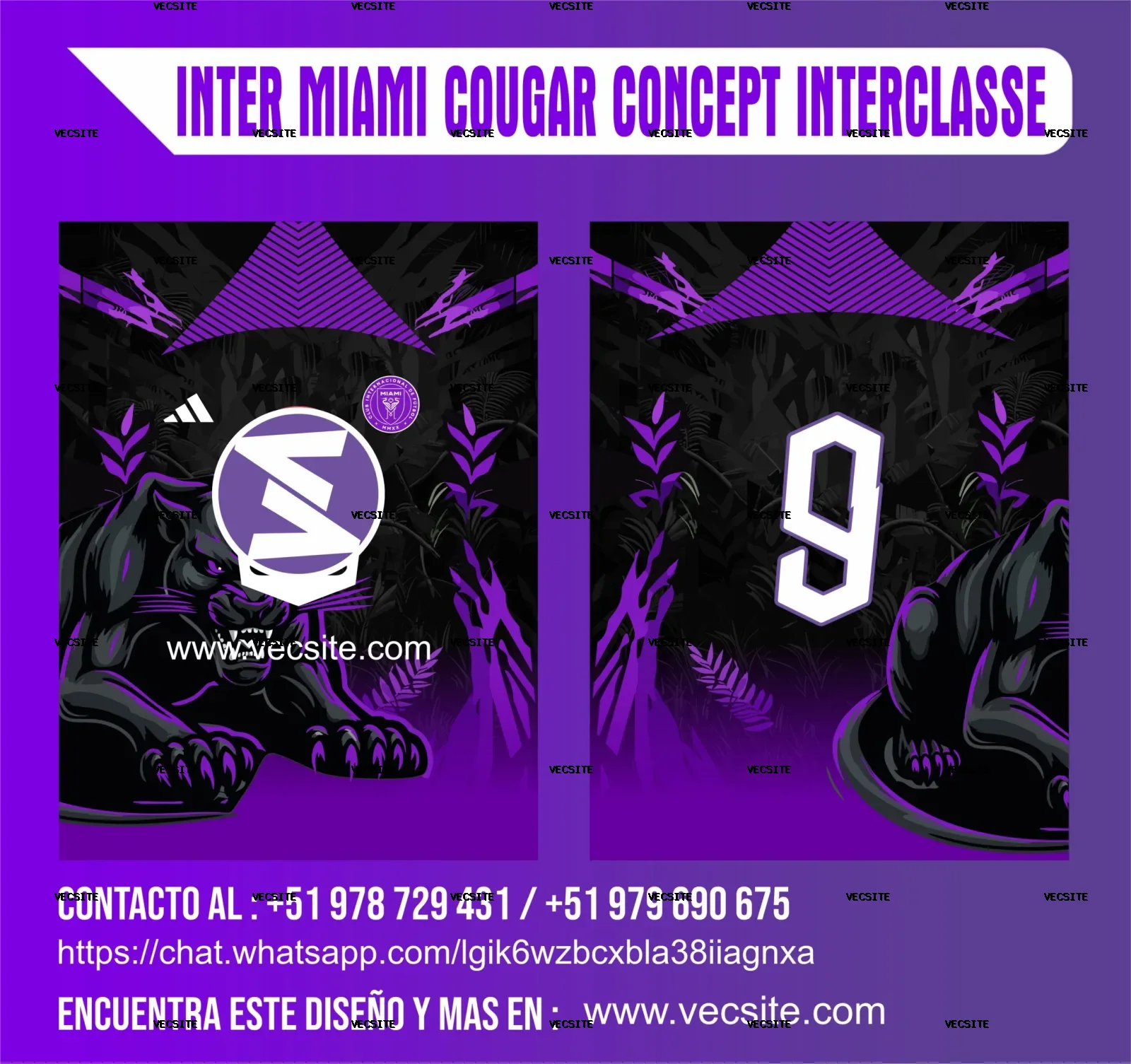 INTER MIAMI COUGAR CONCEPT INTERCLASSE