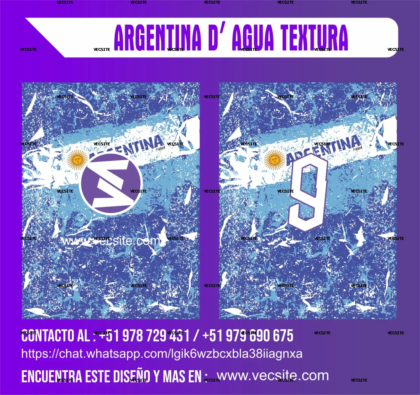 ARGENTINA D’ AGUA TEXTURA