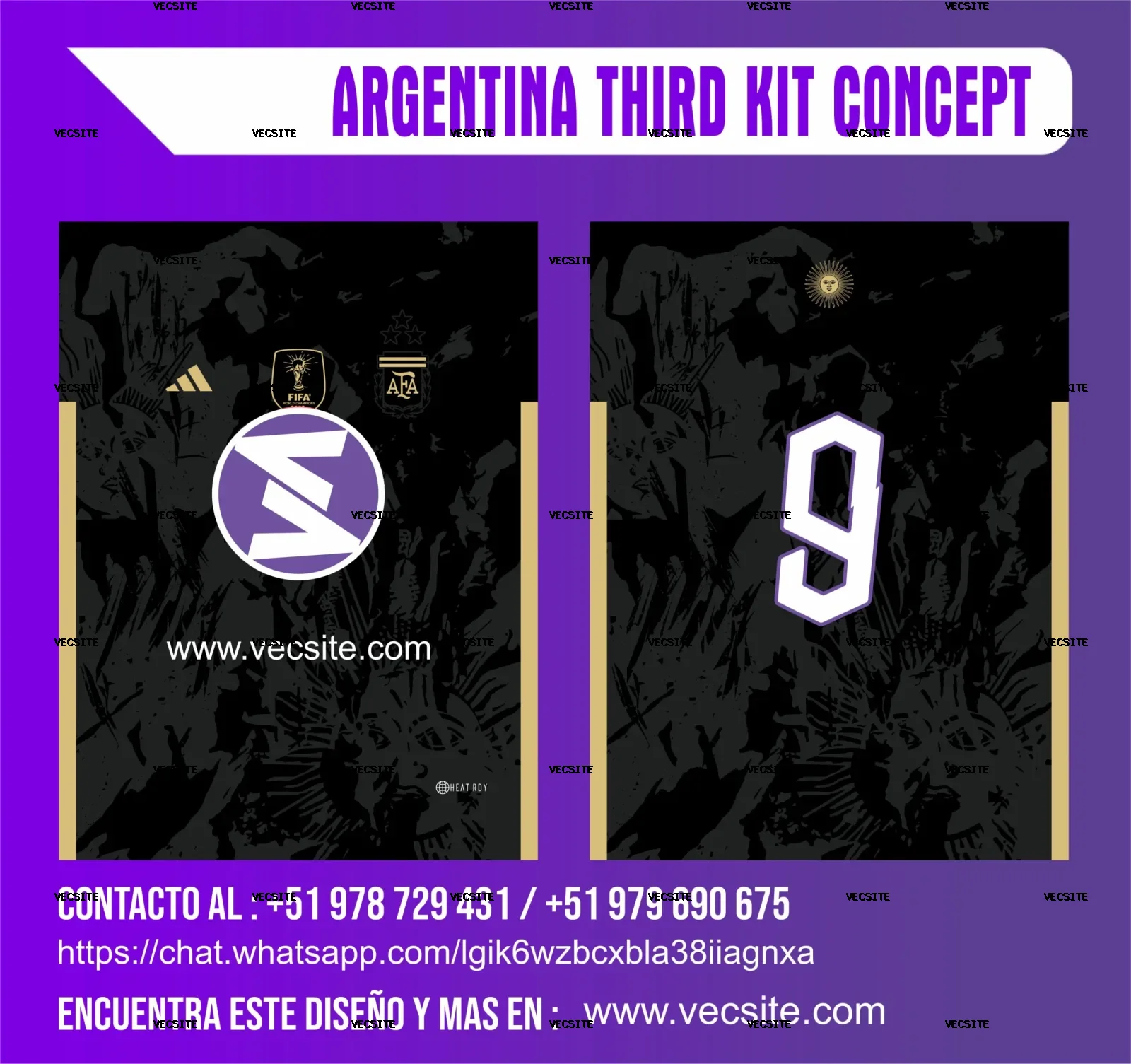 ARGENTINA THIRD KIT CONCEPT