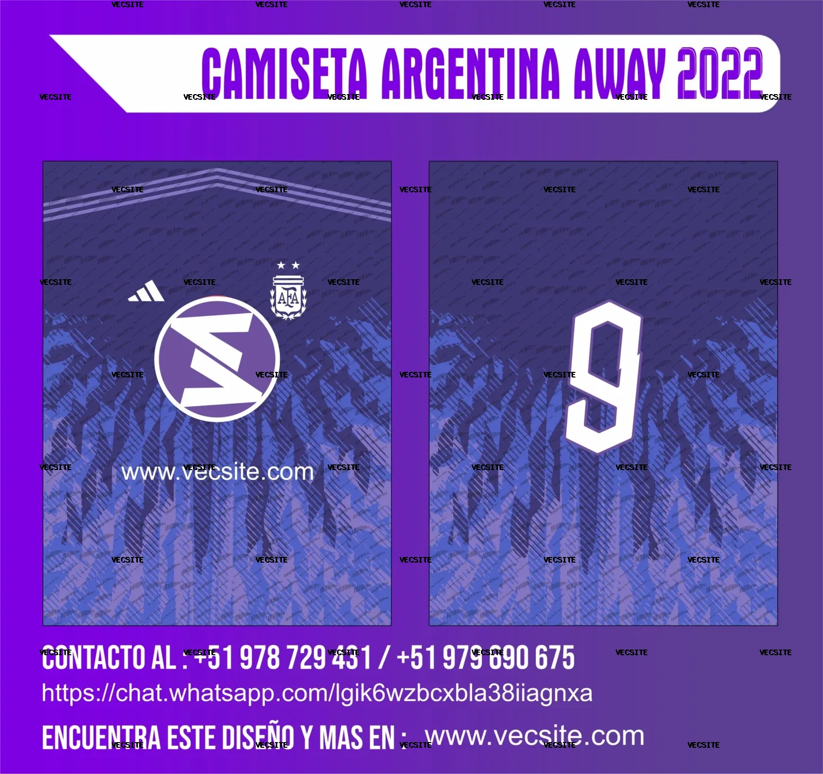 CAMISETA ARGENTINA AWAY 2022