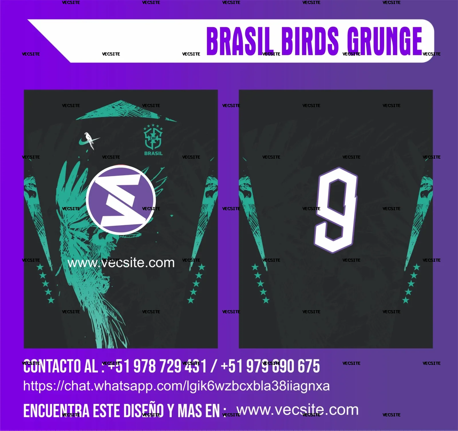 BRASIL BIRDS GRUNGE