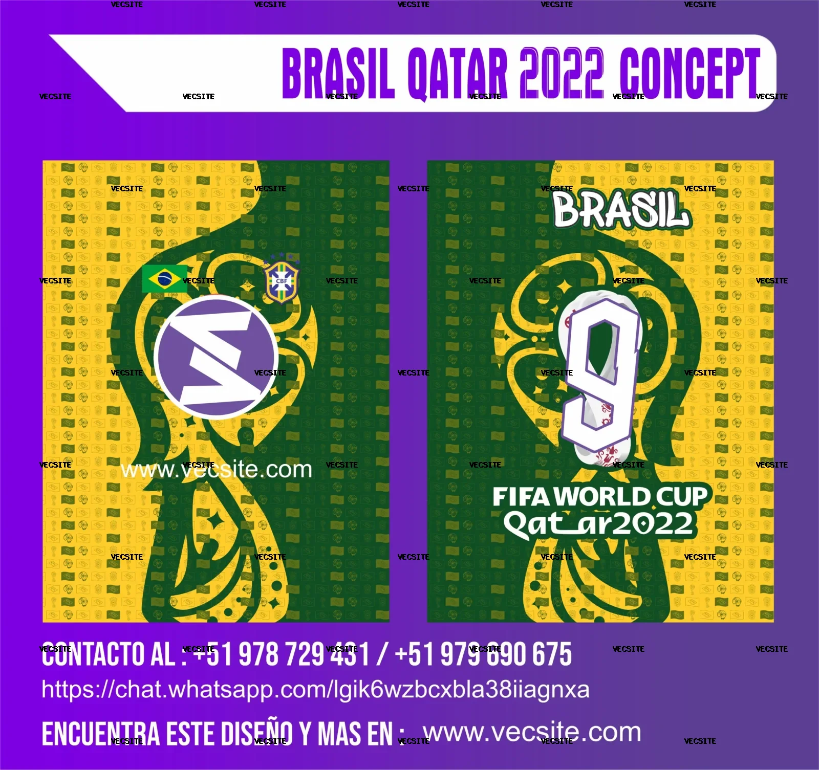 BRASIL QATAR 2022 CONCEPT