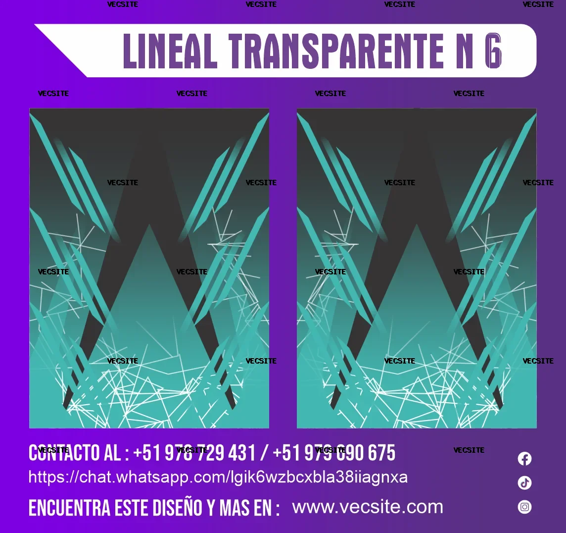 LINEAL TRANSPARENTE N6