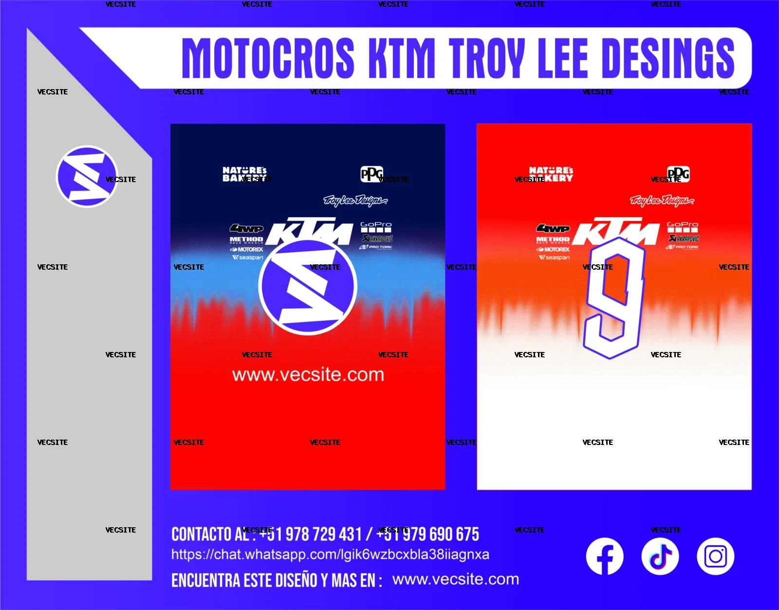 MOTOCROS KTM TROY LEE DESINGS