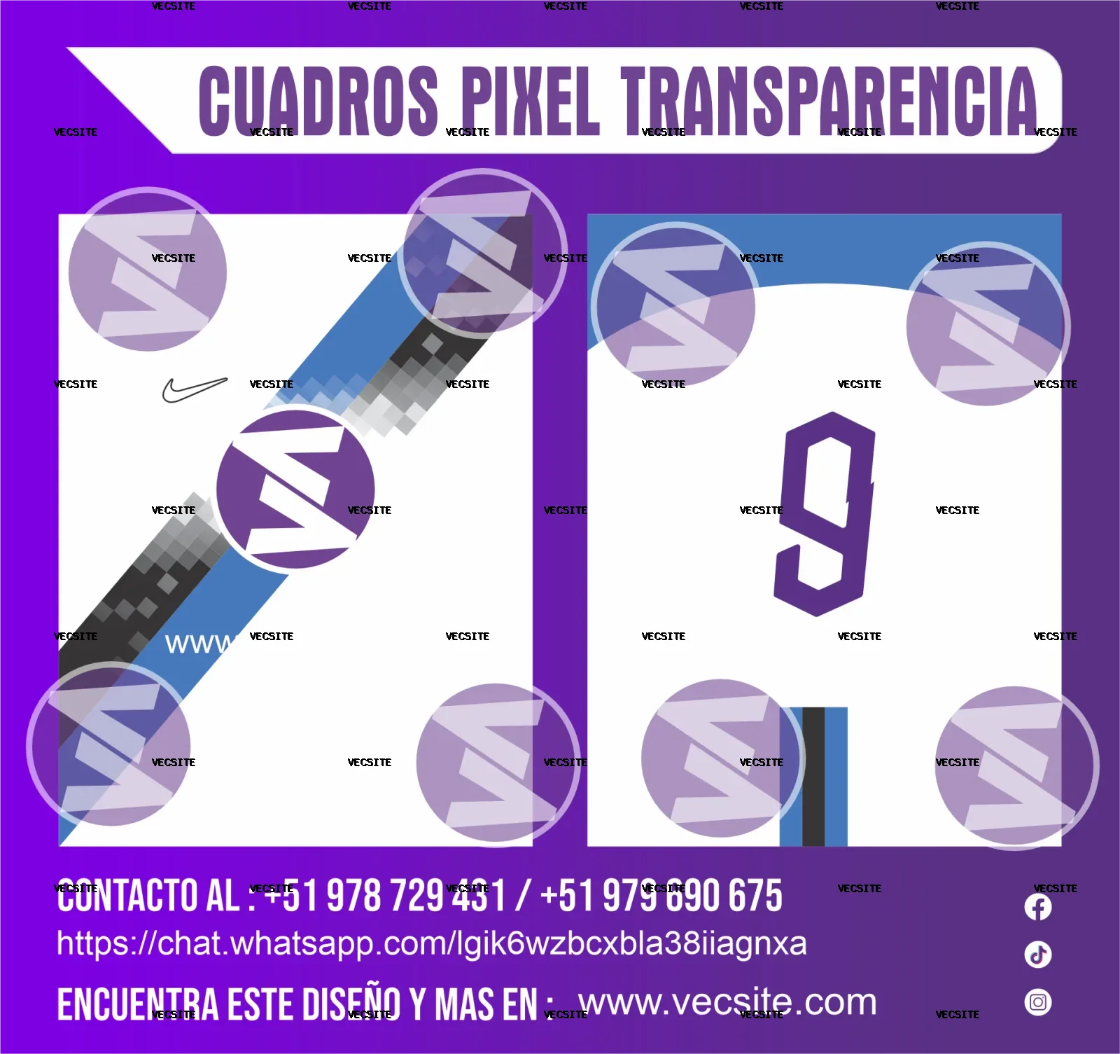 CUADROS PIXEL TRANSPARENCIA
