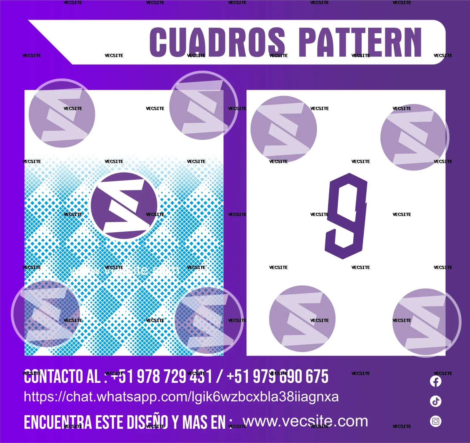 CUADROS PATTERN