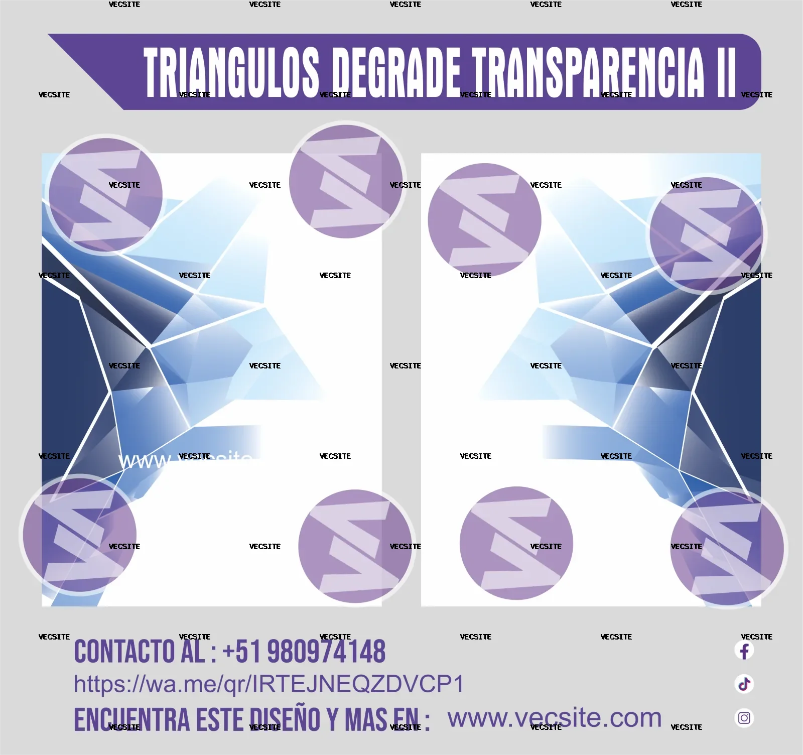 TRIANGULOS DEGRADE II