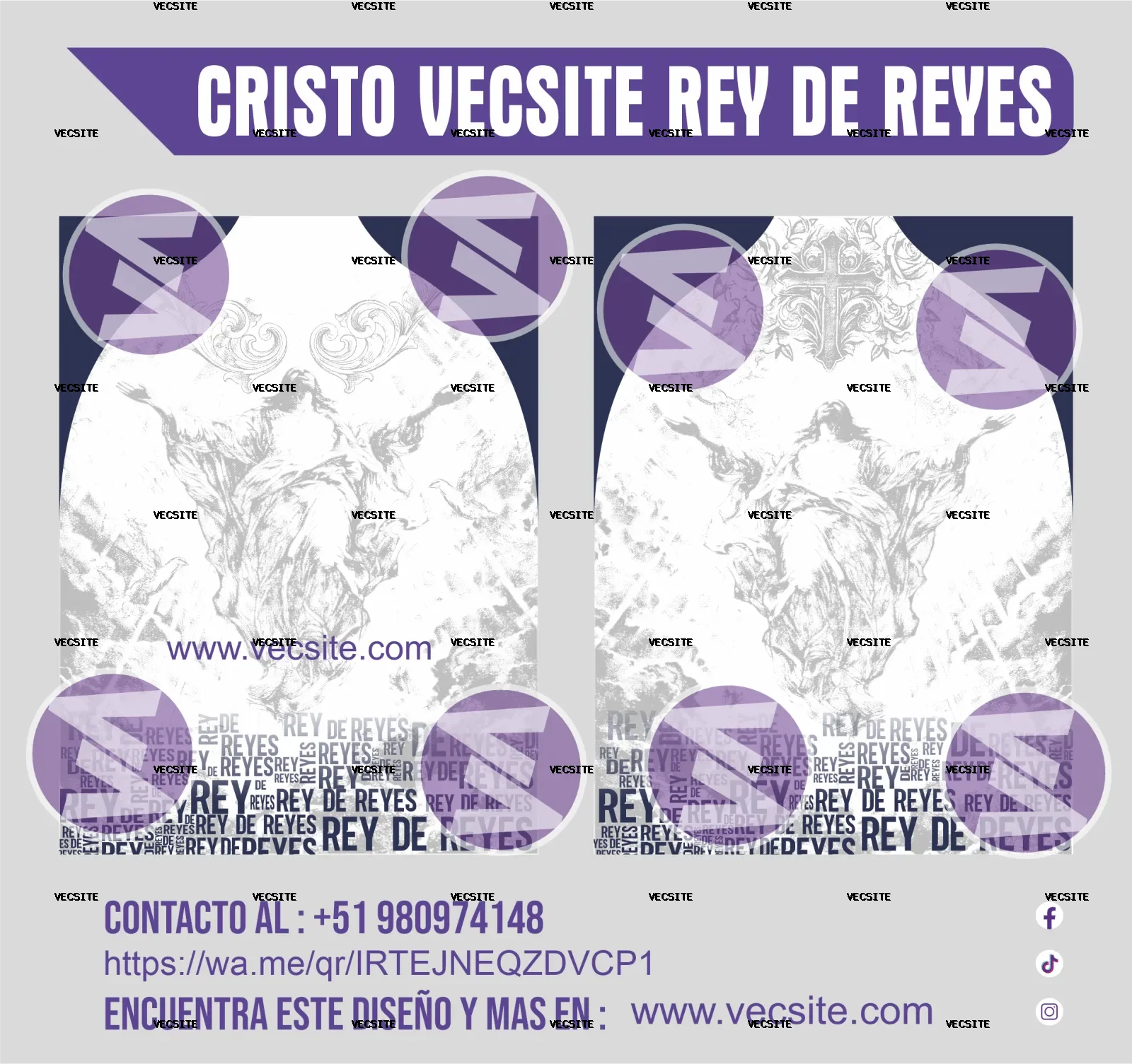 CRISTO VECSITE REY DE REYES