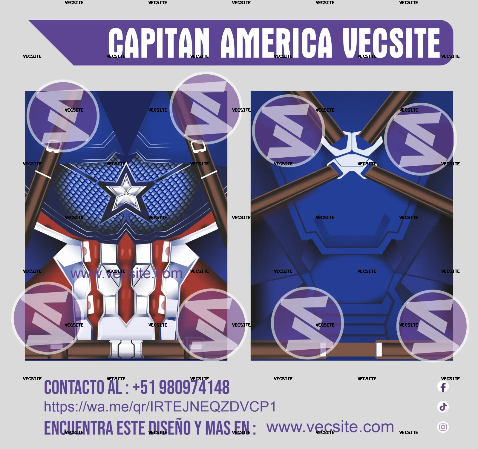 CAPITAN AMERICA VECSITE MARVEL
