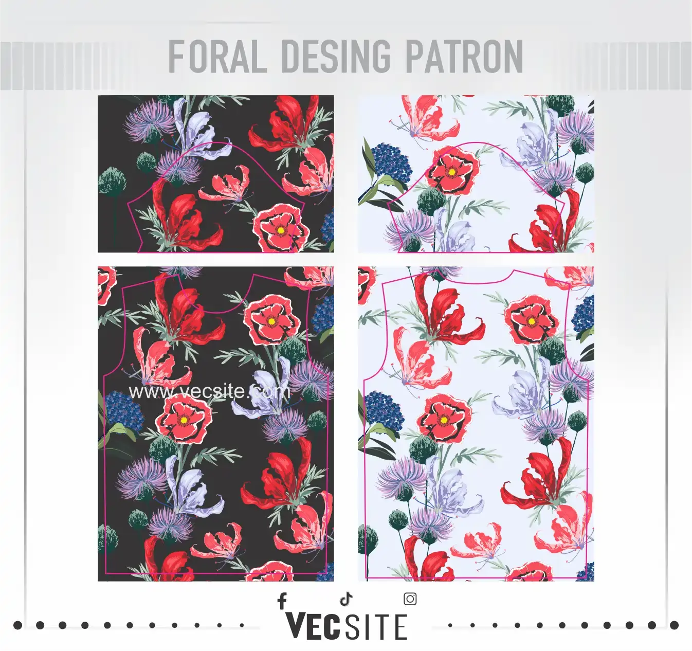 textura floral