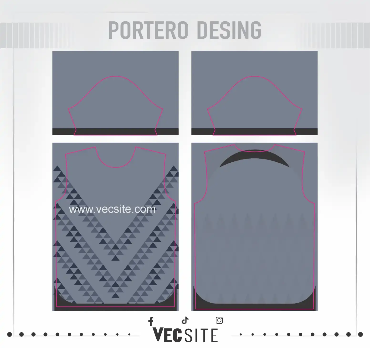 portero triangulos desing