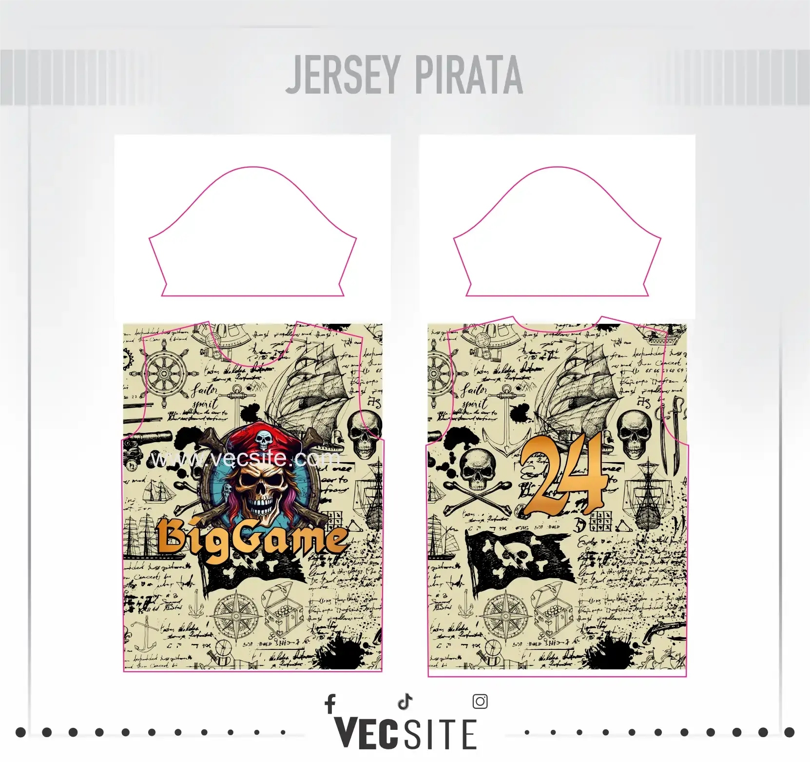 jersey pirata