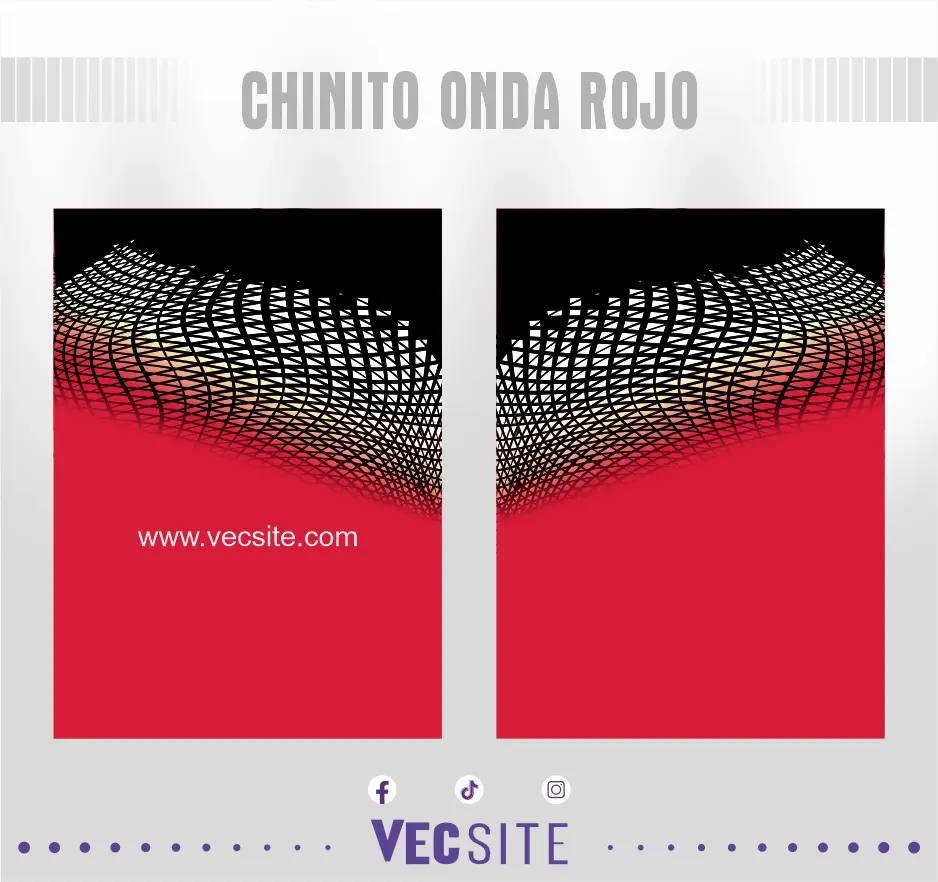 chinito onda rojo