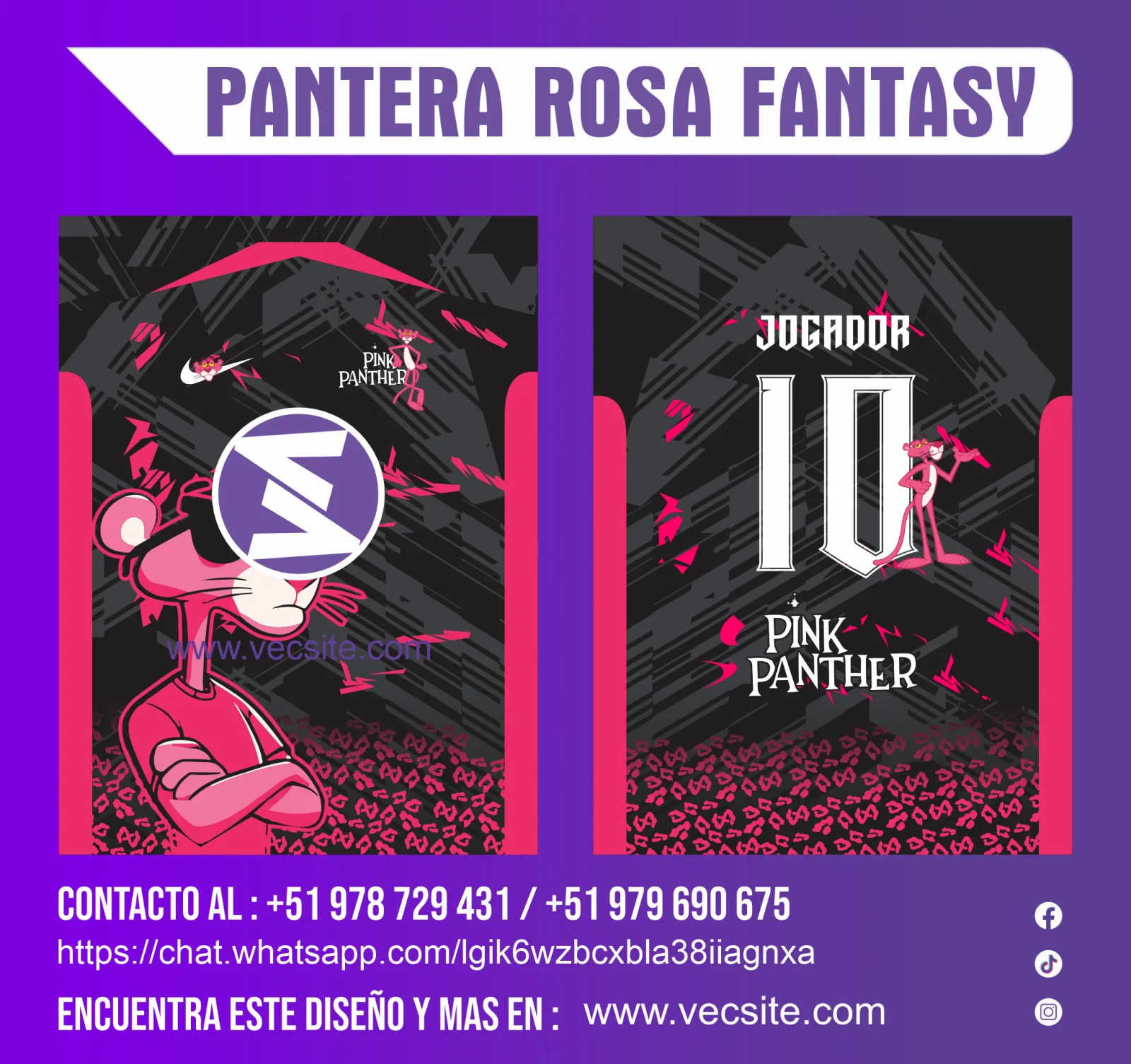 PANTERA ROSA FANTASY