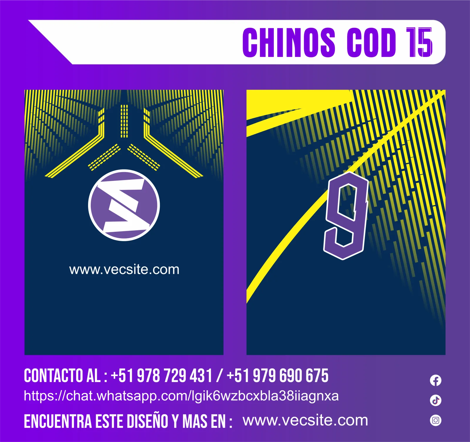 CHINOS COD 15