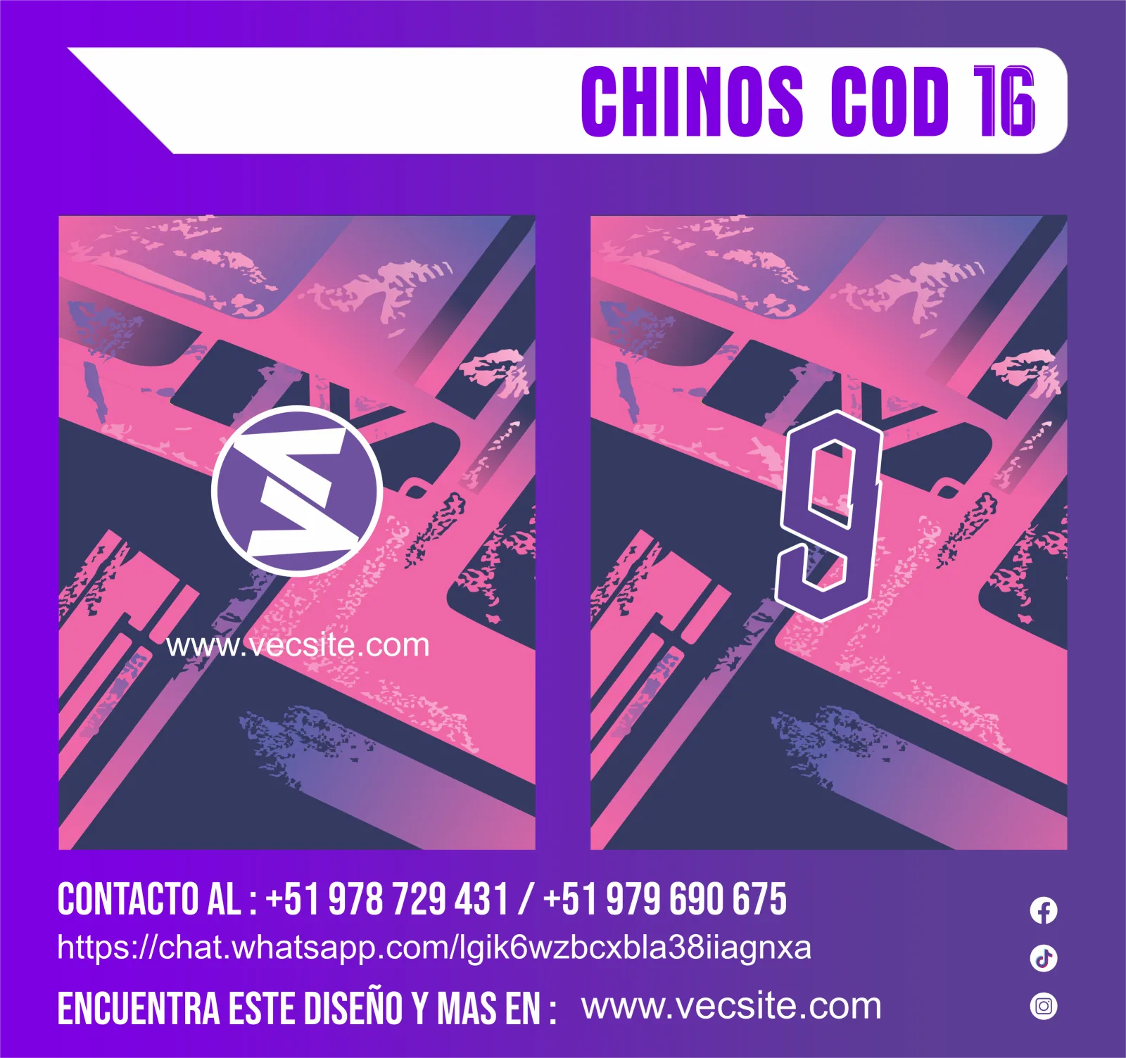 CHINOS COD 16