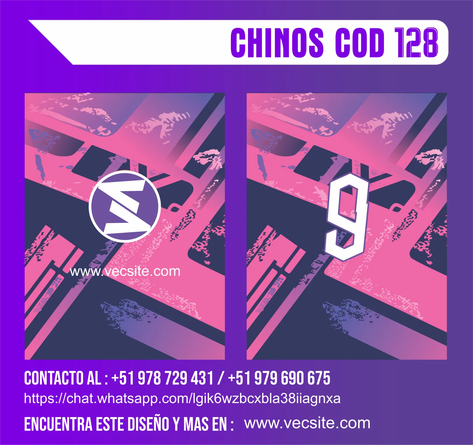 CHINOS COD 128