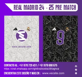 REAL MADRID 2024 25 PRE MATCH