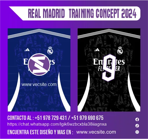 REAL MADRID 2024 25 TRAINING CONCEPTO
