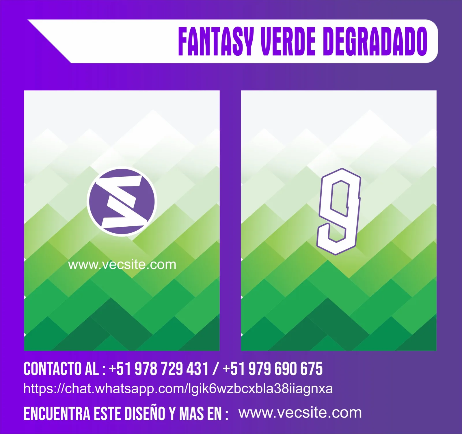 FANTASY VERDE DEGRADADO