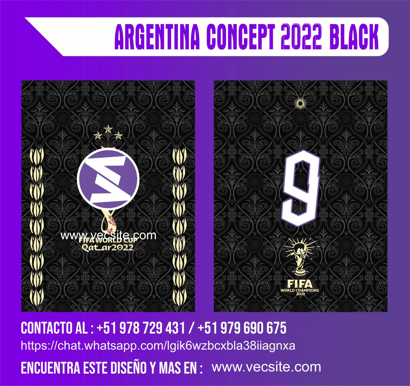 ARGENTINA CONCEPT 2022 BLACK