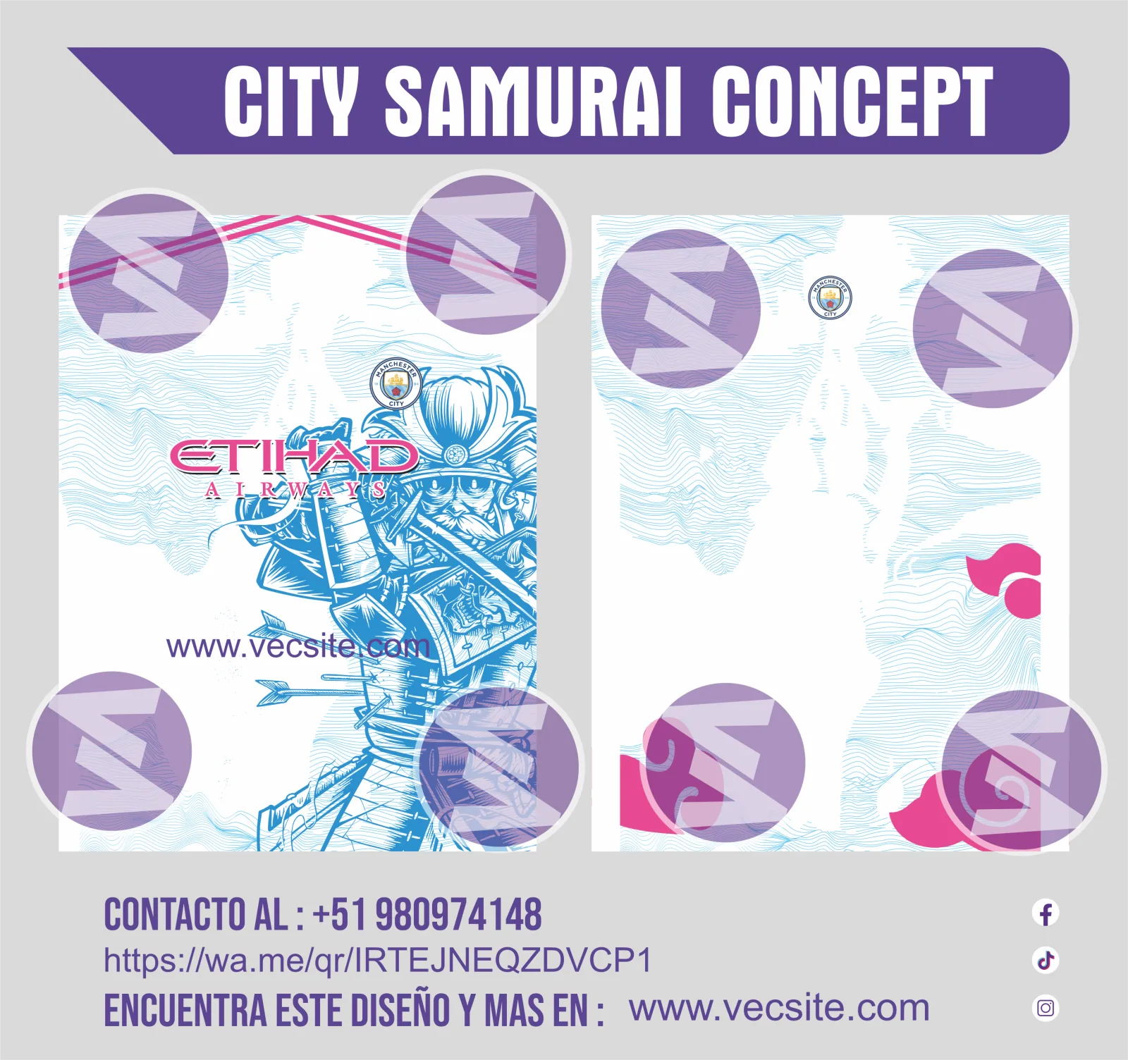 Manchester City concept samurai