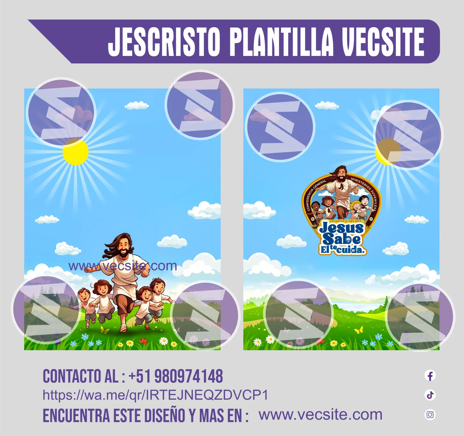 jesucristo plantilla vecsite