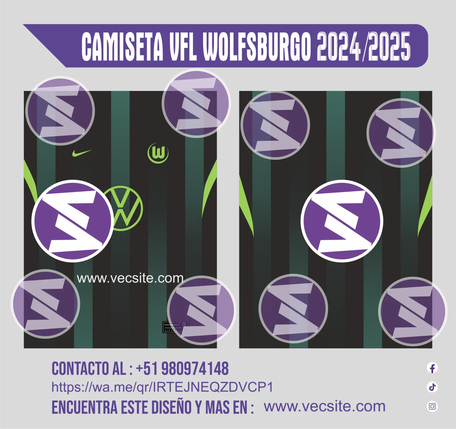 Camiseta VfL Wolfsburgo 2024/2025