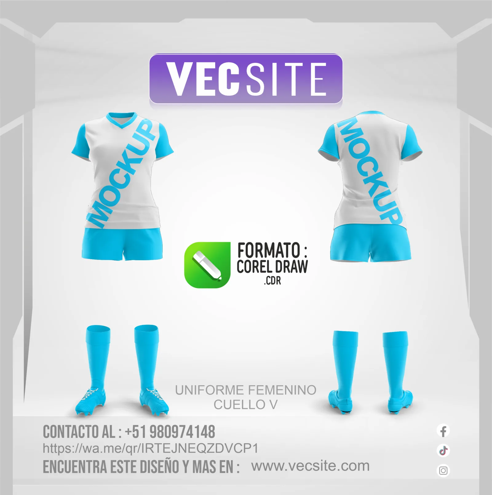 UNIFORME FEMENINO - CUELLO V