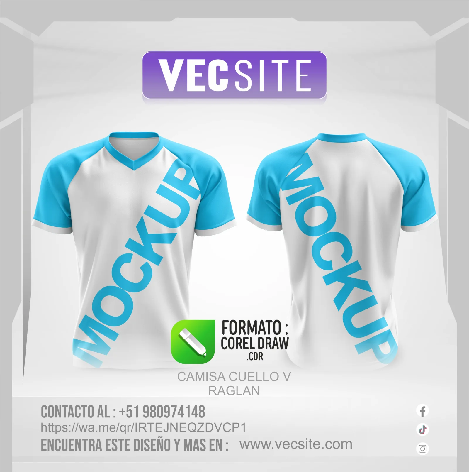 CAMISA CUELLO V RAGLAN