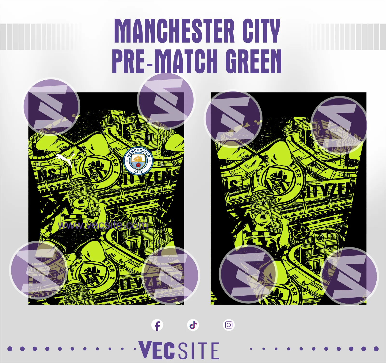 Manchester City Pre-Match Green