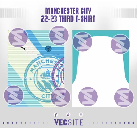 Manchester City 22-23 Third T-Shirt