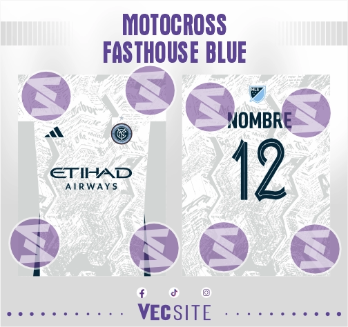 Motocross Fasthouse Blue