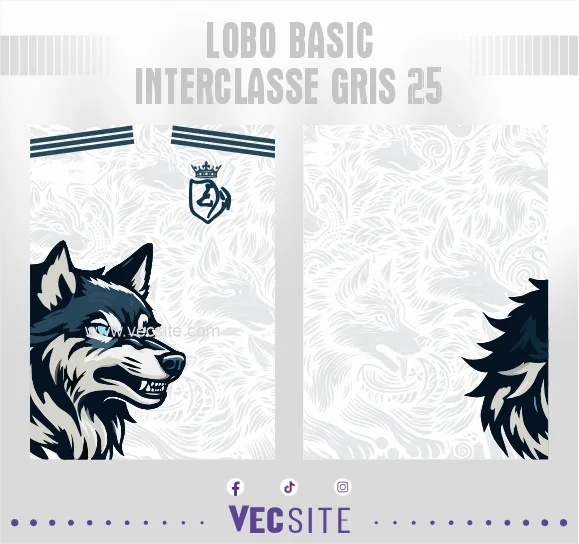 Lobo Basic Interclasse Gris 25