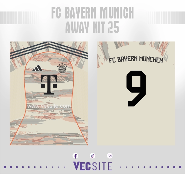 FC Bayern Munich Away Kit 25