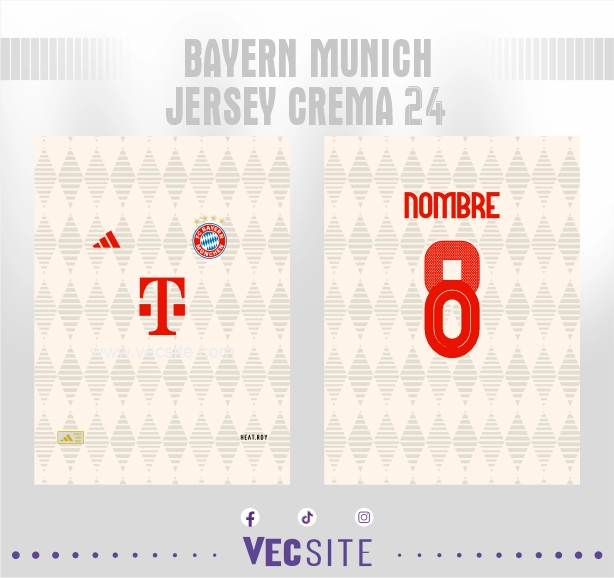 Bayern Múnich Jersey Crema 24