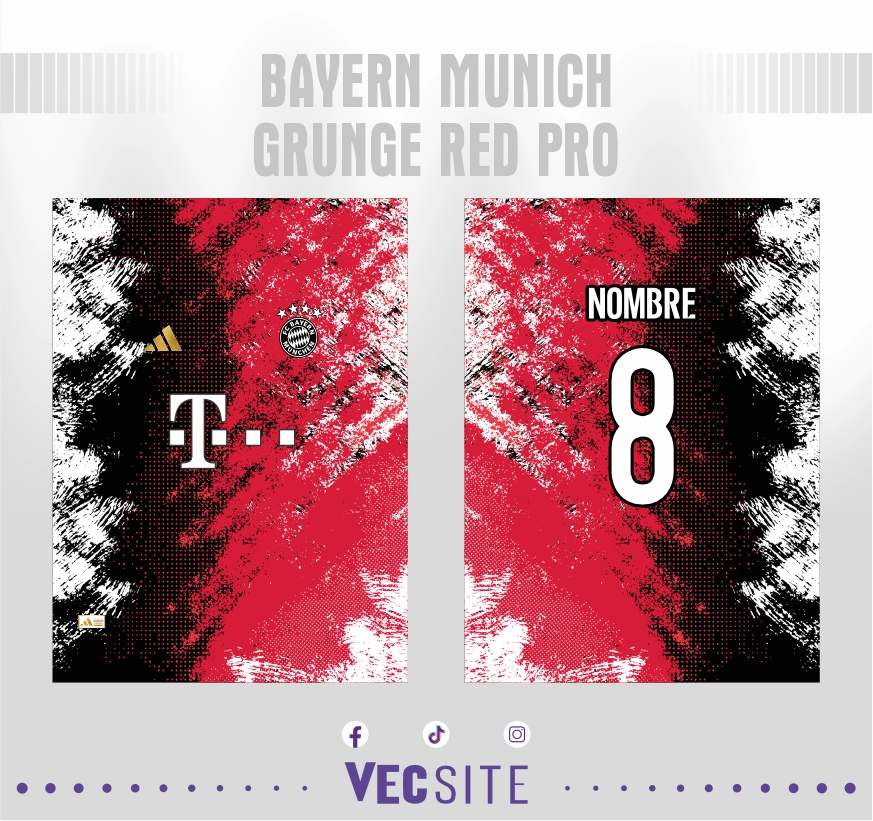 Bayern Múnich Grunge red PRO