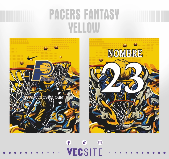 Pacers Fantasy Yellow